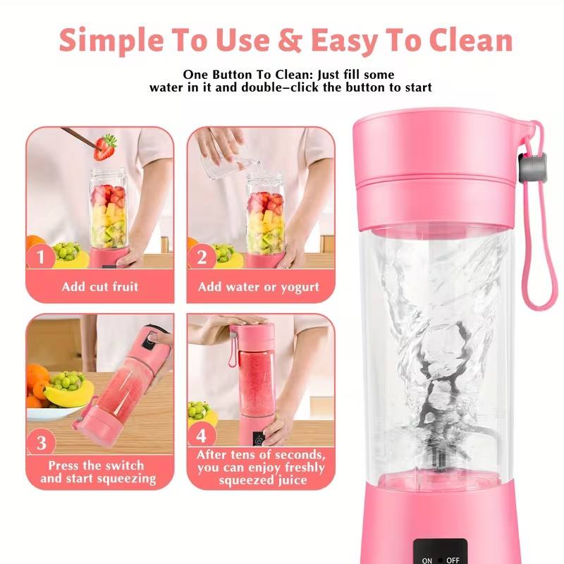 Batidora Portátil USB – Tu Smoothie Fresco Donde Quieras